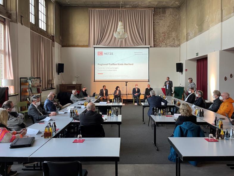 Erstes Regional-Treffen in Löhne 2022 (Quelle: DB Netz AG)